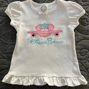 Disney Bound 3T Ruffled Short Sleeve T-Shirt